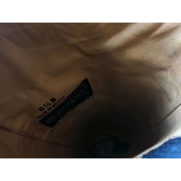 Old Gringo Roxy Studded Buckle Tall Heeled Western Boots 18" Women 6.5 Chocolate - Picture 15 of 16